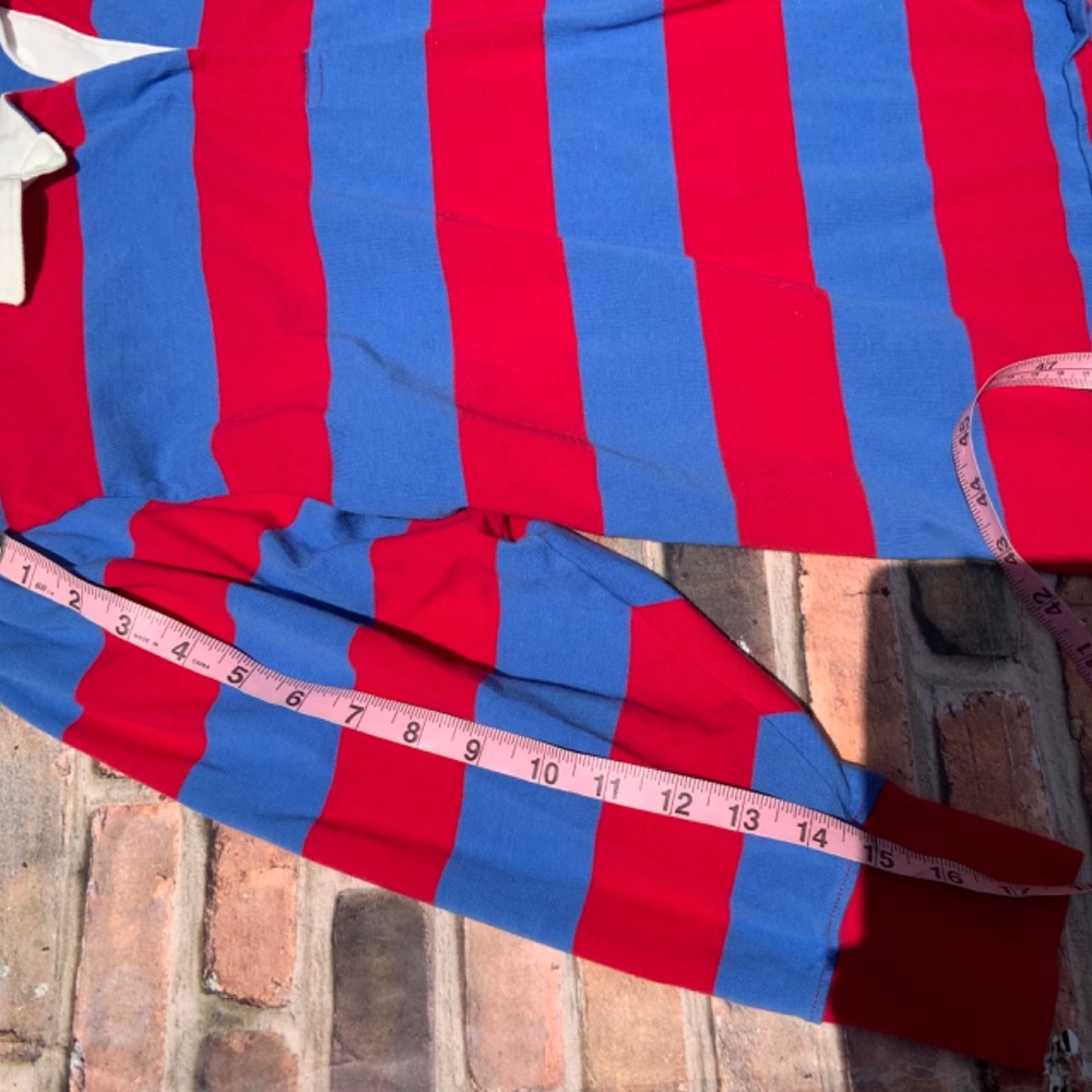 Levi’s Rudie Oversized Striped Rugby Shirt - Picture 4 of 7